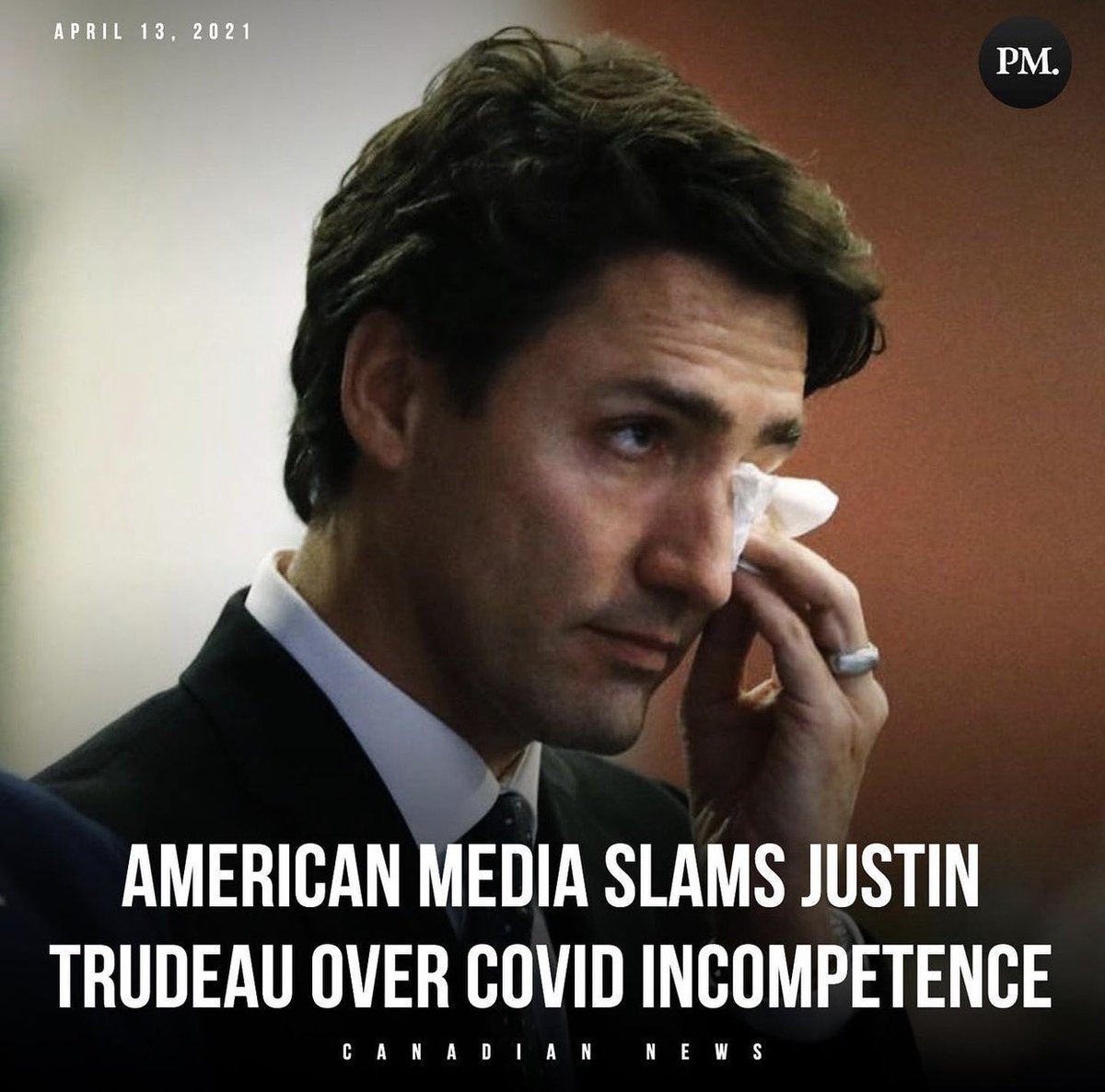 At some point - Canada’s media will take note - and these goofy friggin’ polls that suggest the ⁦<a href="/liberal_party/">Liberal Party</a>⁩ is holding its votes will end. 

It’s over Justin. Resign. 

Canada deserves better.