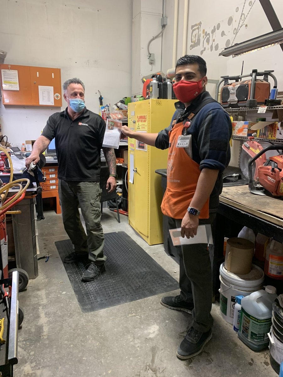 Greg has been working hard to get our down tools up and running again. Thanks for the dedication so our customers can have tools to rent for the job <a href="/esimedina/">Esi Merrick</a> @1548family