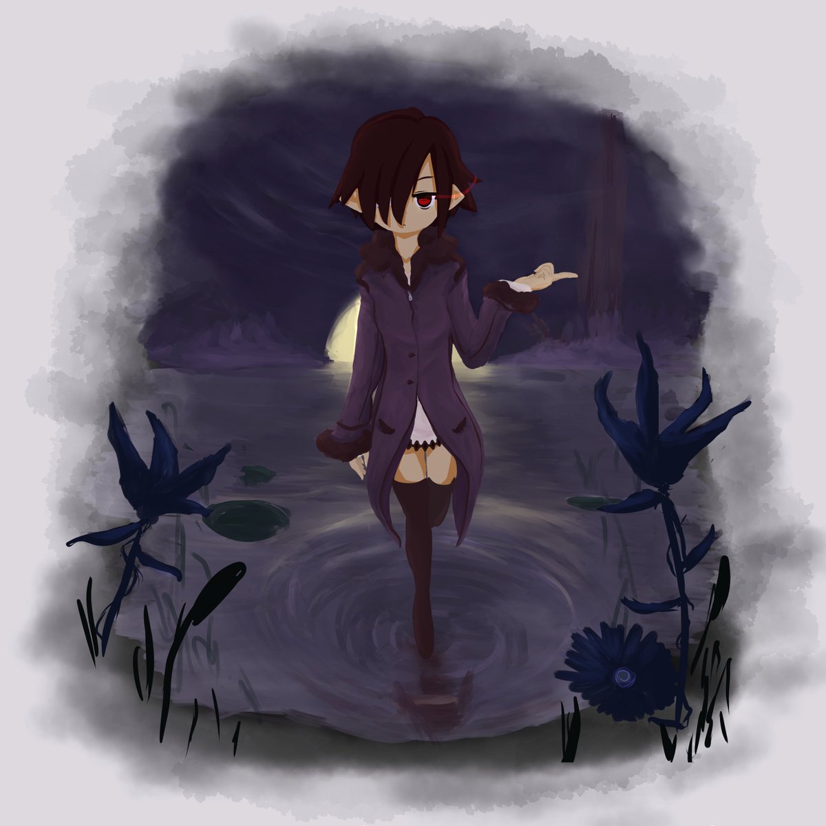 NapandWork's tweet image. #PortfolioDay NappingWhileWorking here. I like cute and dark fantasies.