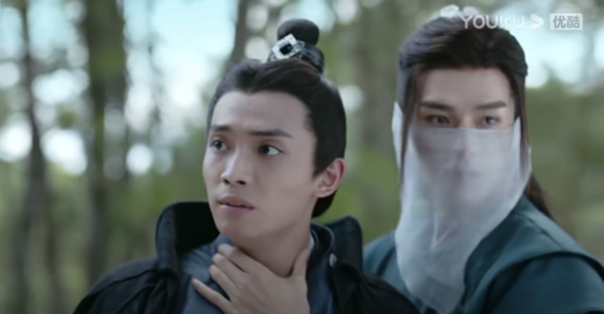 wen kexing holding han ying's neck like it's his mother's good china, not his only grip on a dangerous hostagestill haven't fully processed the veil situation
