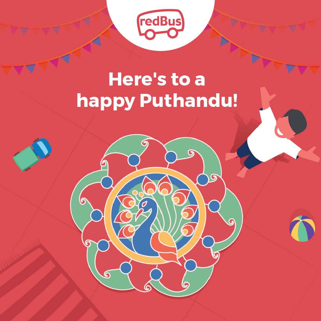 redBus_in's tweet photo. It’s time to exchange gifts, light up the lamps and feast on the best delicacies. For it is a whole new year of merry-making! Here’s wishing you a journey of happiness this new year. இனிய தமிழ் புத்தாண்டு நல்வாழ்த்துக்கள்!
#redBus #redBusIndia #Puthandu #Tamil #TamilNadu https://t.co/QULEBaPFGw