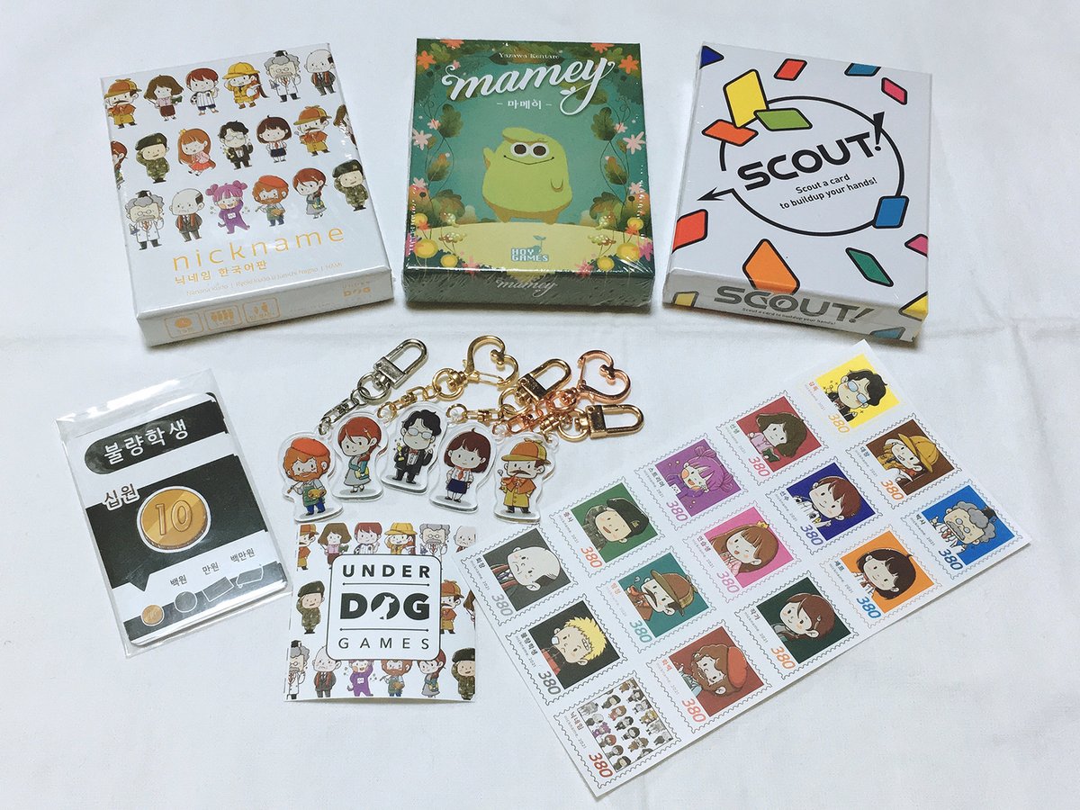 보드게임 부문 통합 역대 후원자 수 및 역대 후원 금액 1위 등극!

방금 프로포즈 확장: 발쓰걸 2억 돌파 기원 RT 이벤트
tumblbug.com/trashgirl/

10명 추첨 언더독 게임즈 팜(PALM) 박스 시리즈
닉네임, 마메이, SCOUT! 제 2판
+ 닉네임 우표 굿즈 세트

2억 가즈아! 본 트윗을 RT하면 자동 참여!