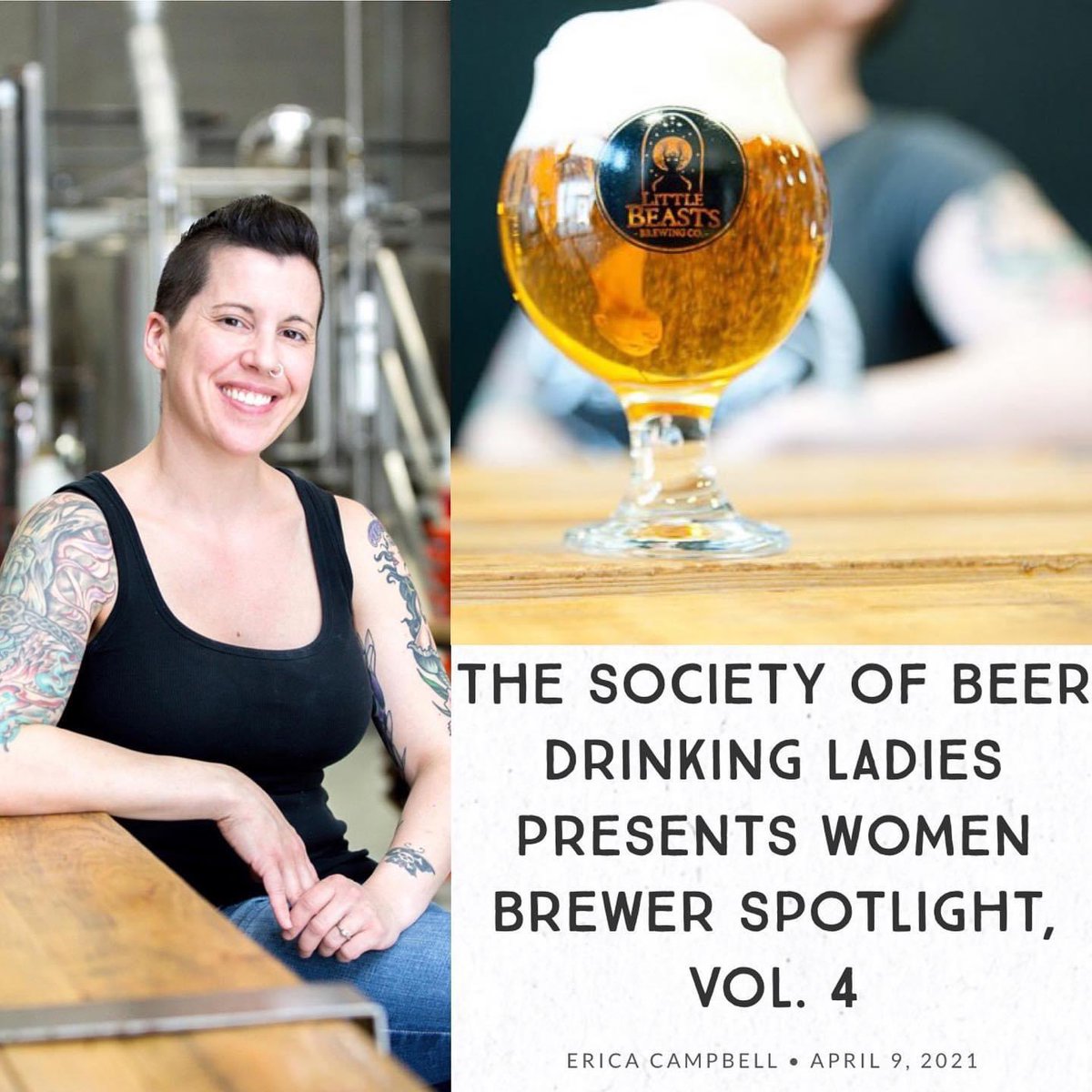 The Growler Ontario (@thegrowleron) on Twitter photo New month means new #womeninbeer spotlight with @torontoerica! This month Erica caught up with Erin Broadfoot who is the Head Brewer & Owner of <a href="/LilBeastsBrewCo/">LittleBeastsBrewCo</a> in #Whitby!๐ป ๐
Check out the link below to get the full scoop!
on.thegrowler.ca/2021/04/09/theโฆ New month means new #womeninbeer spotlight with @torontoerica! This month Erica caught up with Erin Broadfoot who is the Head Brewer & Owner of <a href="/LilBeastsBrewCo/">LittleBeastsBrewCo</a> in #Whitby!๐ป ๐
Check out the link below to get the full scoop!
on.thegrowler.ca/2021/04/09/theโฆ