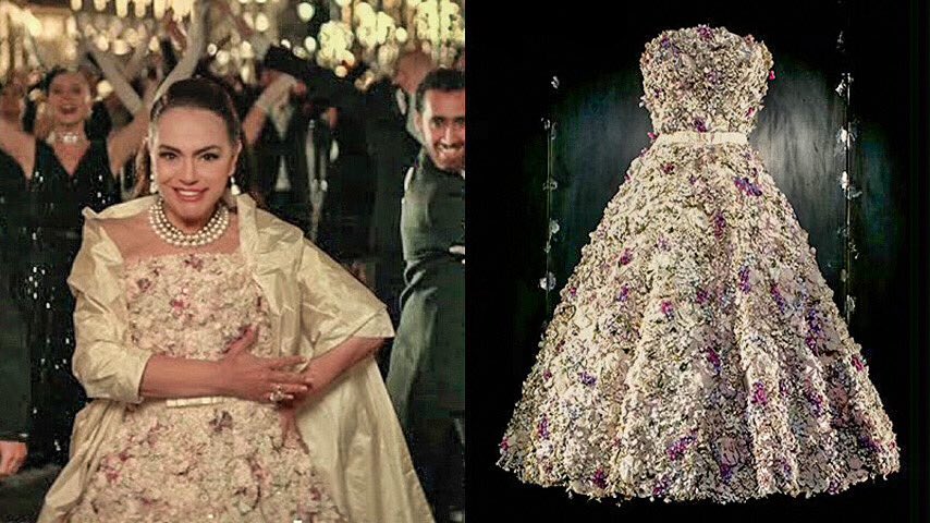 sherihan dior dress