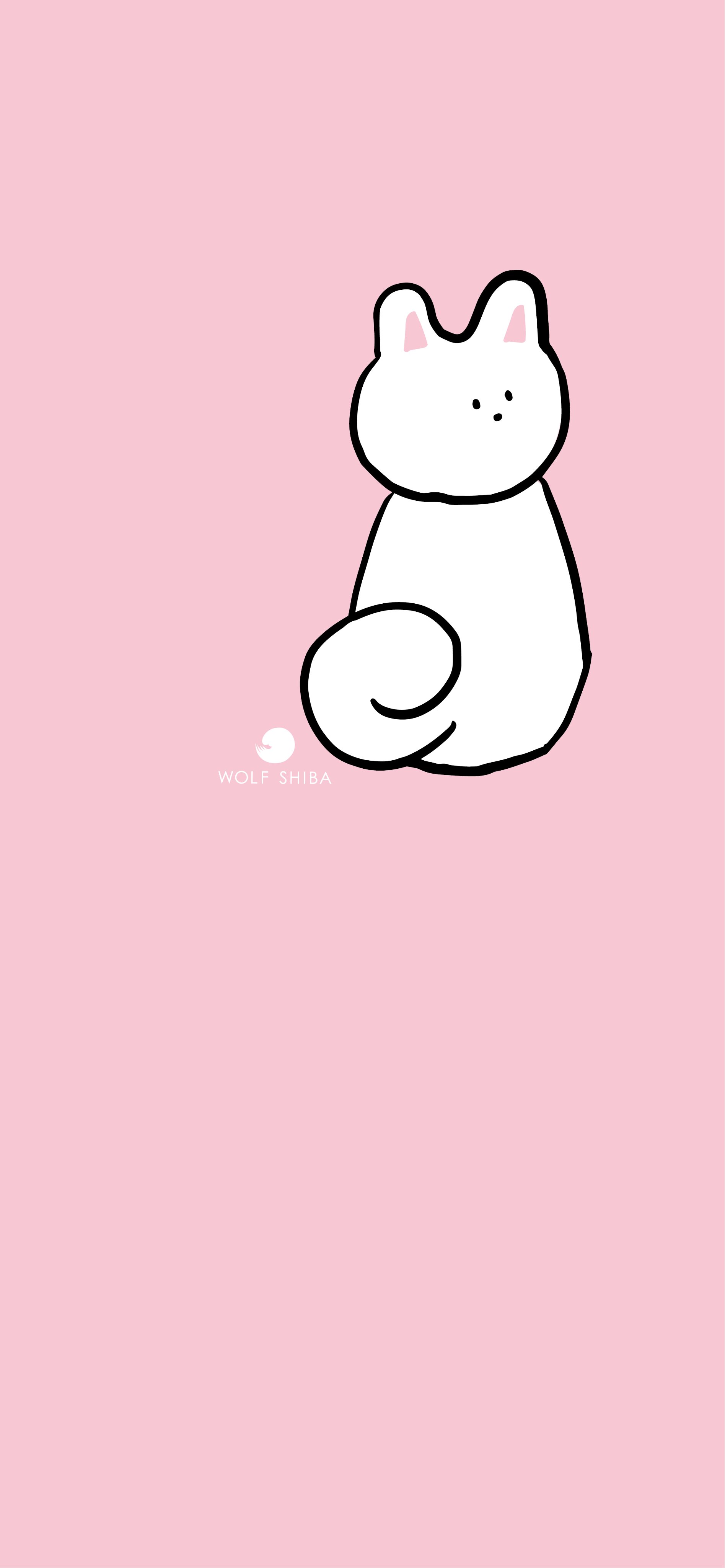 モナ 柴犬イラストレーター デザイナー しばきょりさん待ち受け 実際使うとこんな感じ T Co 93dww9wcdg Twitter