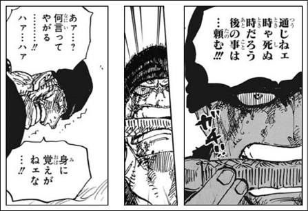 Log ワンピース考察 カイドウとの戦いでゾロの左目が開眼 鬼気九刀流阿修羅抜剣亡者戯 を放つシーンで 不思議な程に左目の描写がない理由は T Co Fa7zxvkong T Co 0tdmz0r4kl Twitter