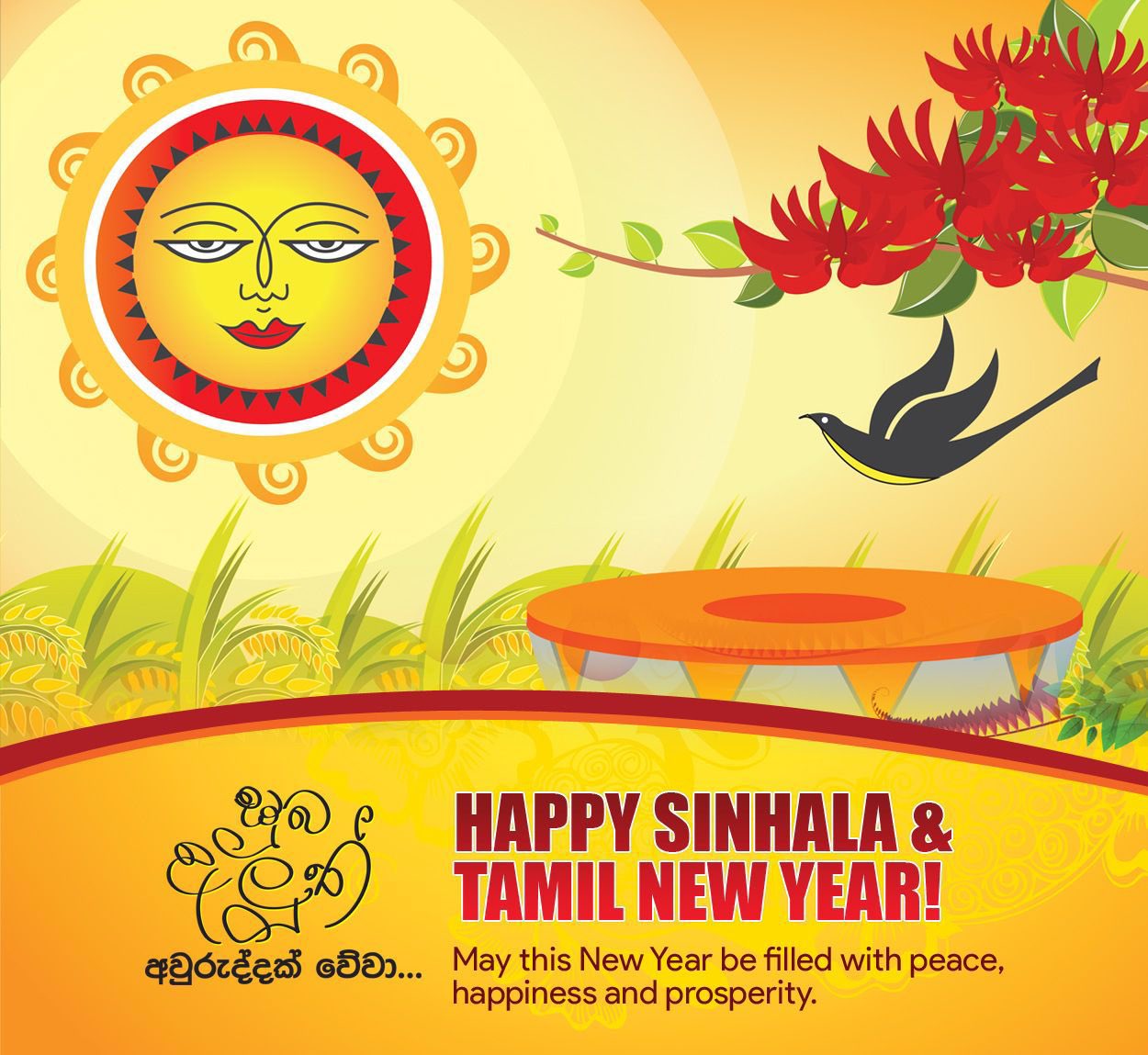 Upul tharanga on twitter wishing you a happy sinhala hindu new year