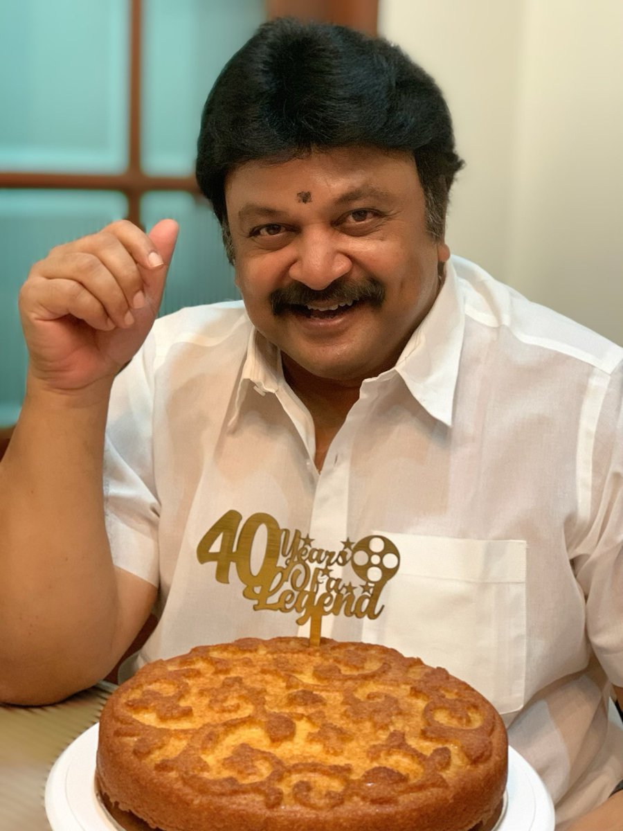 Young man begins his 40th year in the film industry. The most selfless person with the kindest heart. Love him more than he knows and admire him as his greatest fan. Proud to call him Appa! Happy 40th year in the industry Appa, it’s just the beginning ❤️🤗😘
#PrabhuGanesan