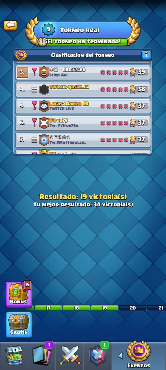 Good finishes # 4 and # 7, I hope the bans are also good