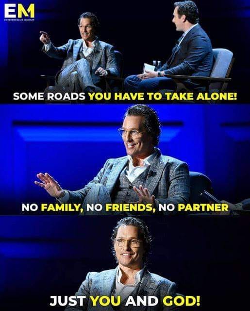 afos_ruby's tweet image. Regardless of how many people are willing to follow that road with you, there will always be some walks you have to take all alone just by yourself. Some roads are meant to be navigated by you and you alone.
Good morning ❤️