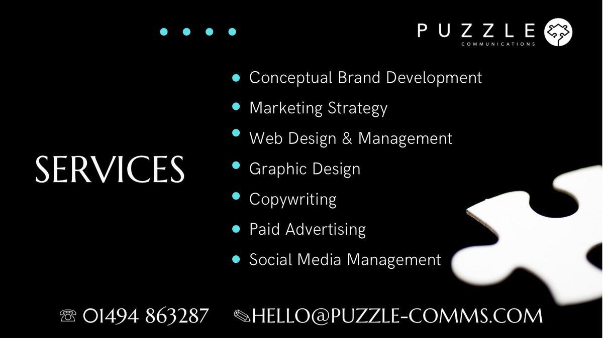 Some of our services 🔻

☏01494 863287 
✎ 𝐇𝐞𝐥𝐥𝐨@𝐏𝐮𝐳𝐳𝐥𝐞-𝐂𝐨𝐦𝐦𝐬.𝐂𝐨𝐦