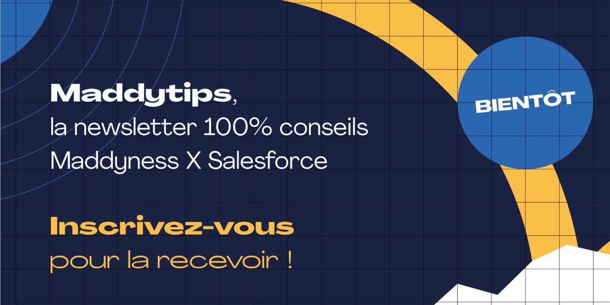 Des articles de conseils pratiques, des retours d'expérience, des interviews vidéo et audio d'entrepreneur·euse·s et d'expert·e·s,... 👀

Tout pour doper votre croissance - bientôt dans la #newsletter <a href="/bymaddyness/">Maddyness</a> X <a href="/SalesforceFR/">Salesforce France</a> 🚀

Stay tuned 👉 bit.ly/3uvW10X