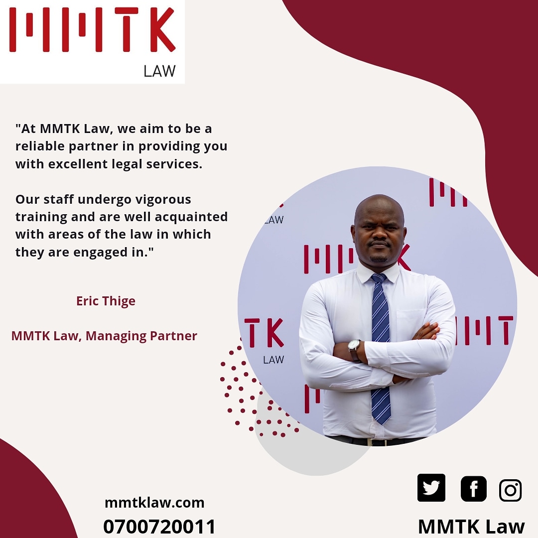 MMTKLaw's tweet photo. At MMTK Law, we care.
https://t.co/X6cq3ObjsL
0700720011.
#Litigation #Abitration #Law #MMTKLaw #MMTKLawCares #Clients #experience #expert #KenyaLaw https://t.co/YxCopMBcdB
