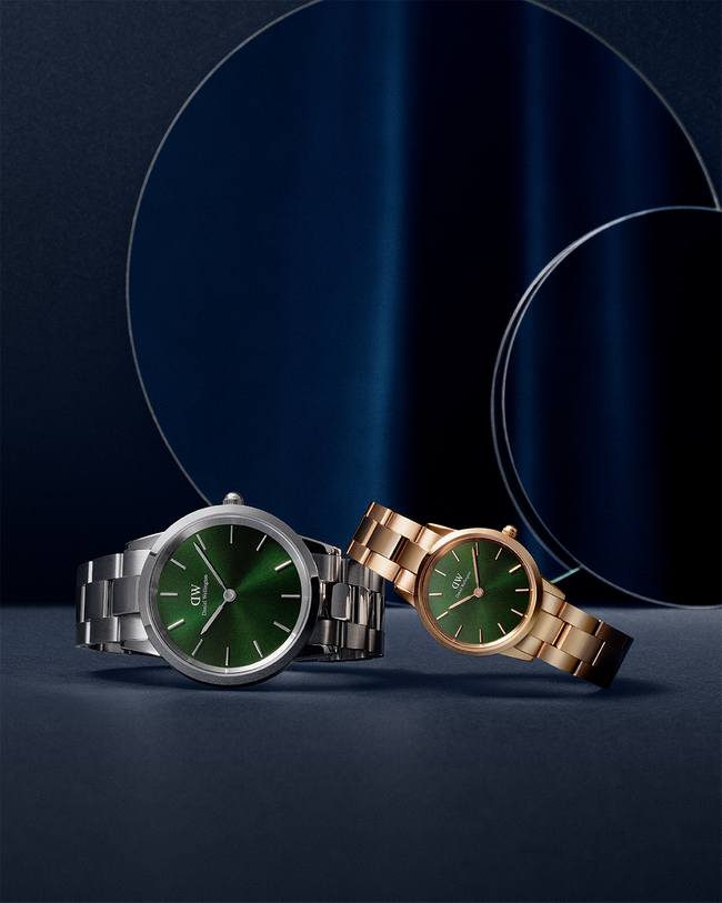 Daniel Wellington on "The news you've all been waiting for! We are thrilled to share that we are once again launching a timepiece with an emerald green and this