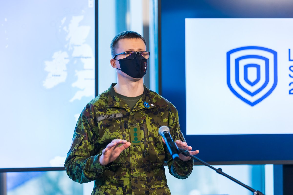 ccdcoe's tweet photo. STARTEX! #LockedShields 2021 is on! In his opening address our DIR @JTarien stressed that LS is a unique collaboration, more needed than ever: during the pandemic we see growing trend of remote working &amp; dependence on virtual systems. GOOD LUCK 22 Blue Teams around the world🌏🌍 https://t.co/gS8lkNRkgd