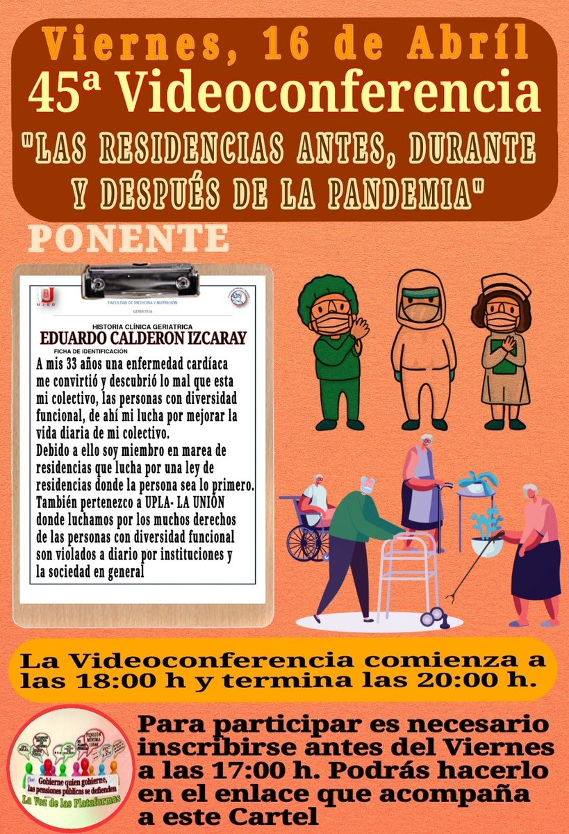 #ResidenciasPublicas¡¡¡Ya!!!
#ResidenciasSinContagio
Inscríbase en el siguiente enlace 👇👇👇👇
us02web.zoom.us/meeting/regist… 
#NoViolacionDerechosHumanos
Recibirá un email de confirmación