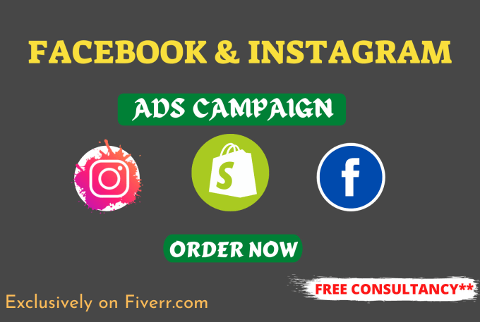 You have the product. You have the audience.
Let's started set up Facebook and Instagram ads campaign Campaign within 24 Hours!

ORDER NOW: fiverr.com/share/Voxq4Y

#advertising #marketing #branding #digitalmarketing #design #instagram #marketingdigital #advertisingagency