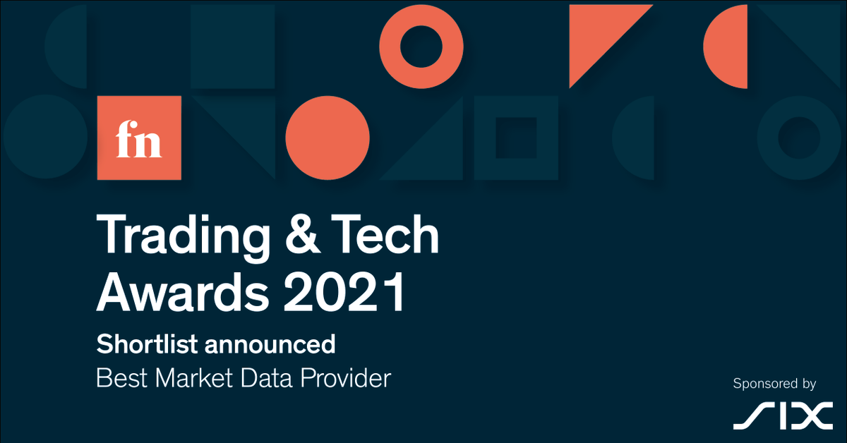FinancialNews's tweet photo. FN is pleased to announce the shortlist for Best Market Data Provider in the #TTAwards2021. Congrats to @bmlltech #TraditionData @MarketAxess @DataLend @TPICAPplc https://t.co/F73DwdWw1X https://t.co/mKb7rZysFR