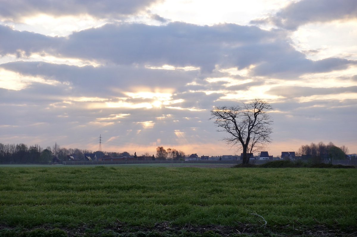 Sint-Pauwels, Oost-Vlaanderen, 14 april 2021, 07h20, #weerfoto #vrtweer