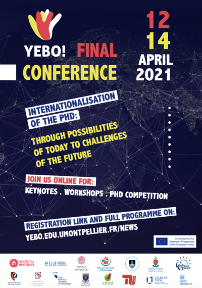 CoimbraGroup's tweet photo. Excited to watch #PhD candidates from South African #universities competing at @YEBOProject #3MT competition❗️

Our #doctoral studies working group member &amp; 3MT expert, Dr Stephan Schroeder-Koehne @Uni_WUE is hosting this session

Register here to watch: https://t.co/rpIppBXiCd https://t.co/wLmRFZOYZh
