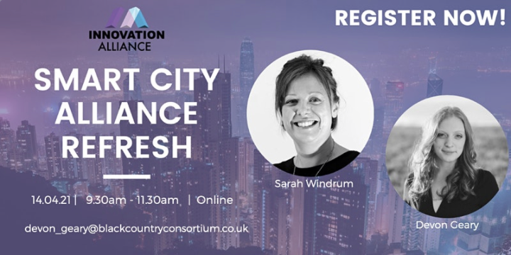 InnovationWM's tweet photo. We are just about to kick off our first Smart City Alliance meeting led by @SarahWindrum and @DevonGeary1! Looking forward to hearing about the future of the SCA and meeting some new members ✨ Who's joining us? #SmartCityAlliance #InnovationWM https://t.co/Ky9110FCgT