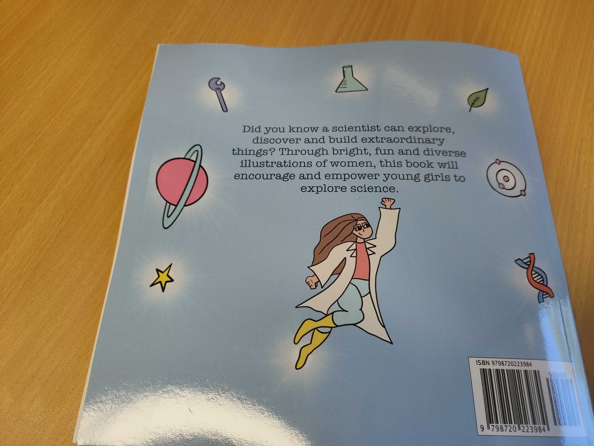 EcoCommonsAus's tweet photo. #EcoCommons started a #bookclub for the team! Today's book read was written and illustrated by @jennalee_wraith to empower young girls to explore #STEMM, #Science and do extraordinary things! You are smart, brave and can do anything! #girlsinSTEMM #womeninSTEMM https://t.co/Yy9rClD10A