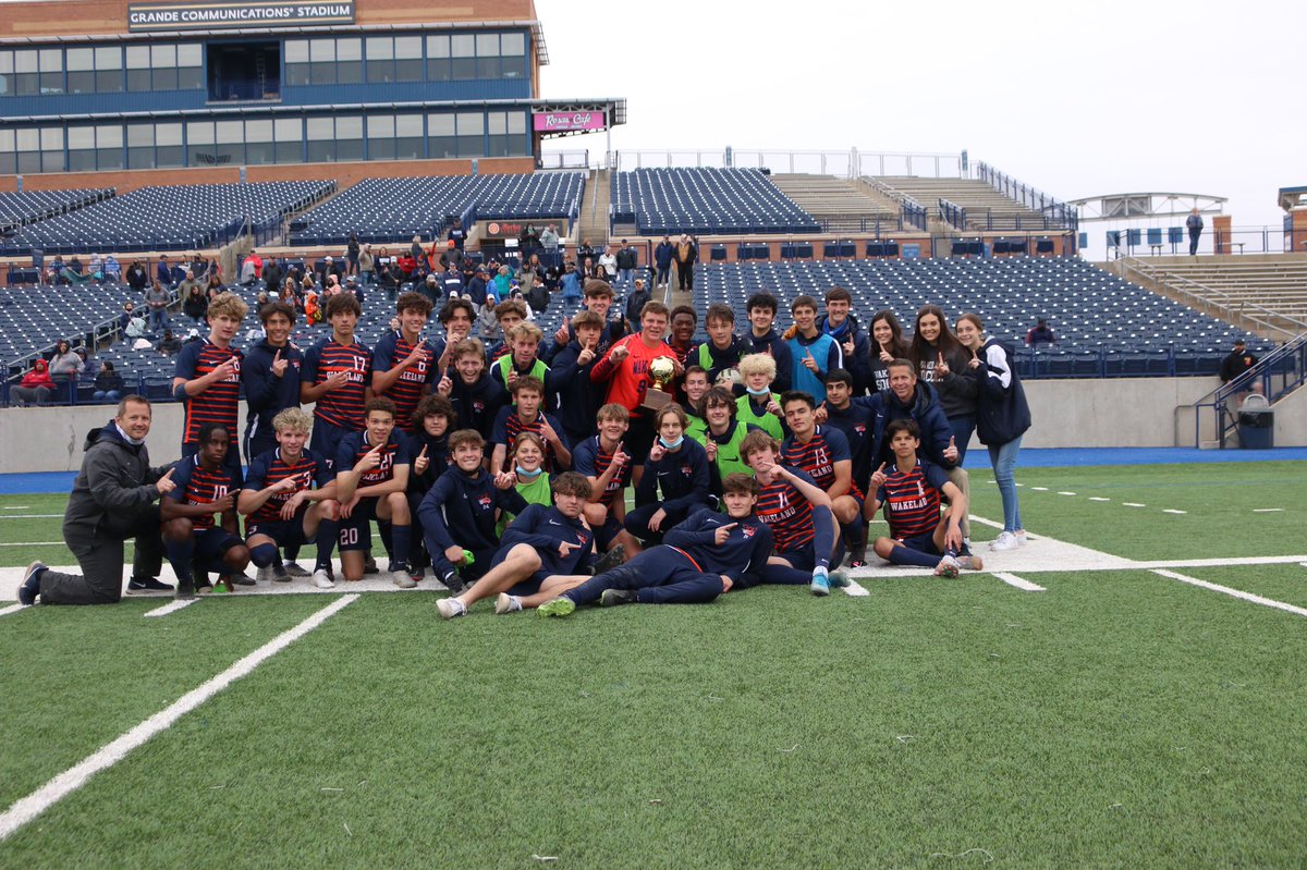 🏆🚨⚽️ STATE FINALS HERE WE COME ⚽️🚨🏆

Congratulations to both <a href="/wakelandgsoc/">Wakeland Girls Soccer</a> <a href="/WakeSoccer/">Wakeland Soccer</a> on their huge wins today. Time to take this show to Georgetown! 

Girls will play on Friday at 2 pm
Boys will play on Saturday at 2 pm