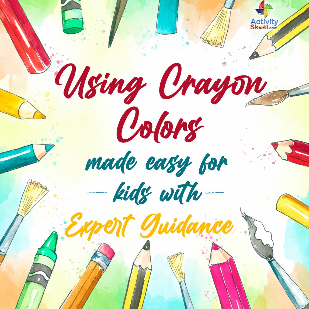 Crayon colors made esy to use for #kids with personal guidance from #art experts conducting #artclassesforkids on #ActivitySkool 
.
.
#onlineartclass #kidsartclass #onlineartclassesforkids #artclassesforkids