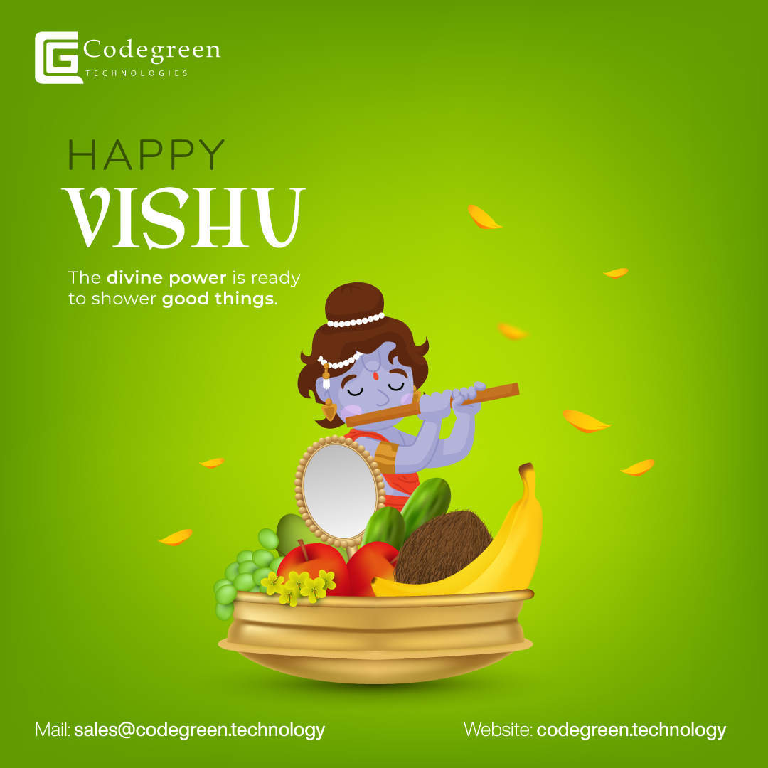 codegreentechno's tweet image. The divine power is ready to shower good things, spread your arms and grab it. 
Happy Vishu!
#happyvishu #vishu2021 #colorful #vishukani #vishuspecial