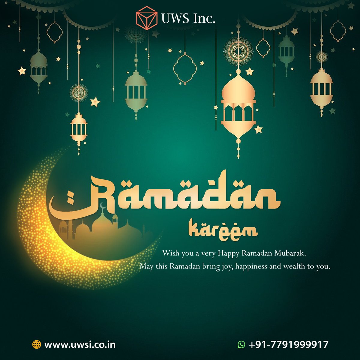 May this holy month bless you and your family with togetherness and happiness and all your good deeds, prayers and devotions get acceptance by Almighty! Ramadan Mubarak to all!🌙🤝🏻🤗

#RamadanMubarak
#RamadanKareem
#Holymonth 
#GoodDeeds
#SpreadJoyandHappiness