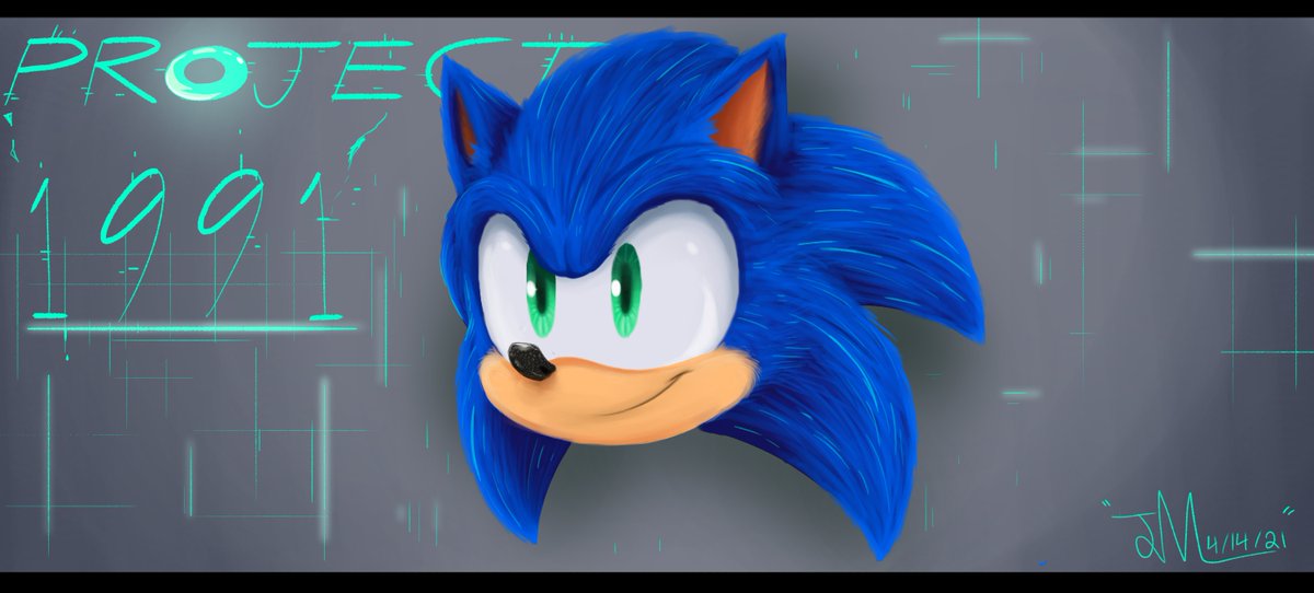 Justin M. on X: This will be my last bit of fanart for the Sonic movie,  until next week my friends, or even the week after that. #SonicMovie   / X