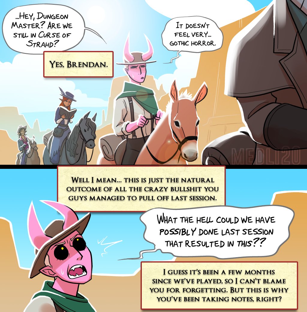 Post-hiatus syndrome. 
#dnd 