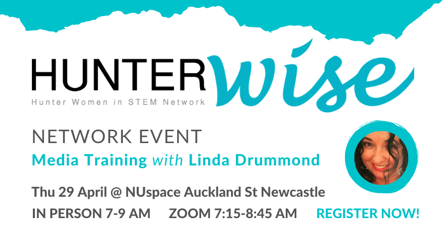 ✅ Build your professional profile 

✅ Share your expertise 

✅ Raise the visibility of #womeninSTEM in the media 

Join us for breakfast to hear tips &amp; tricks from expert communicator <a href="/LindaDrummond/">LindaLindaLinda</a> 𝗧𝗵𝘂 29/4 Live 🙌 bit.ly/2PGEpR5 👉ZOOM bit.ly/3rXj1UA