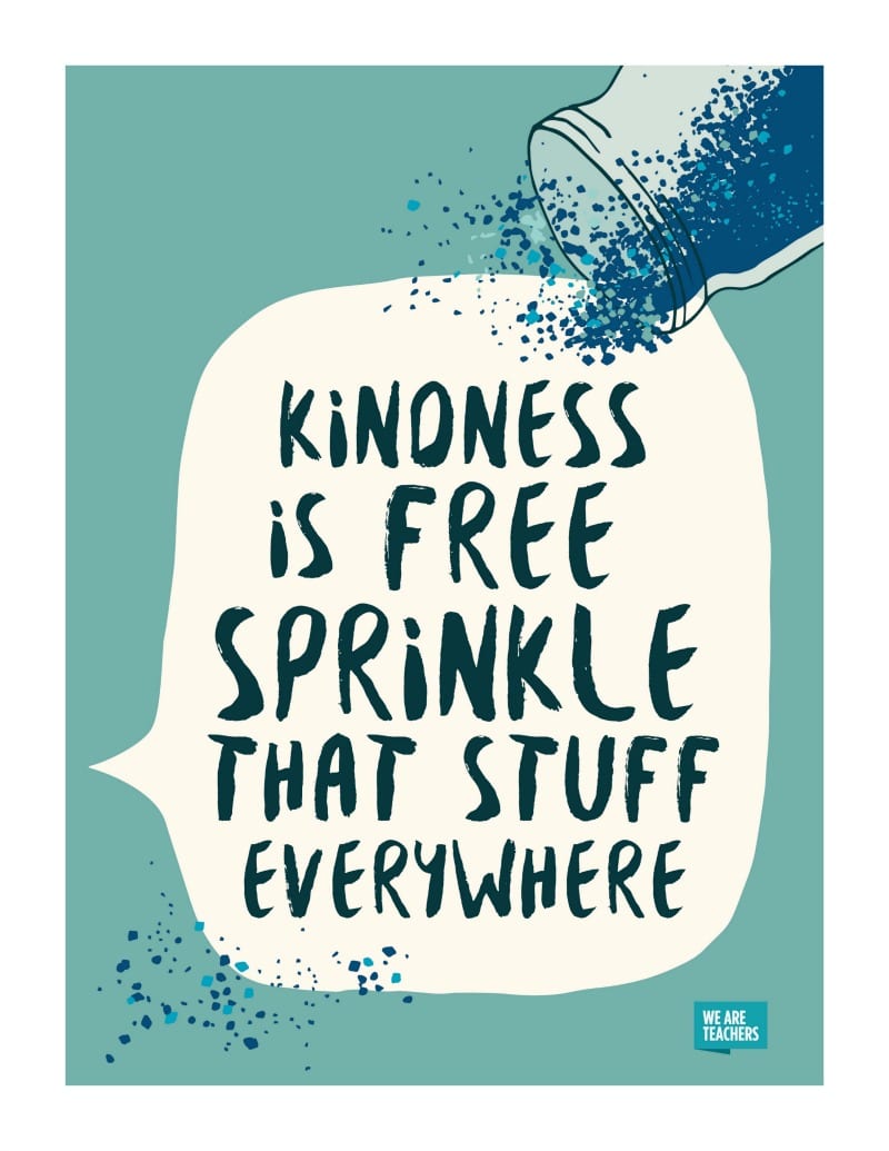LifeWithJohn's tweet photo. Kindness is free. Remember, it's not always about donating money. Sprinkle kindness everywhere today. ~ #Kindness https://t.co/zGi10G8Ft0