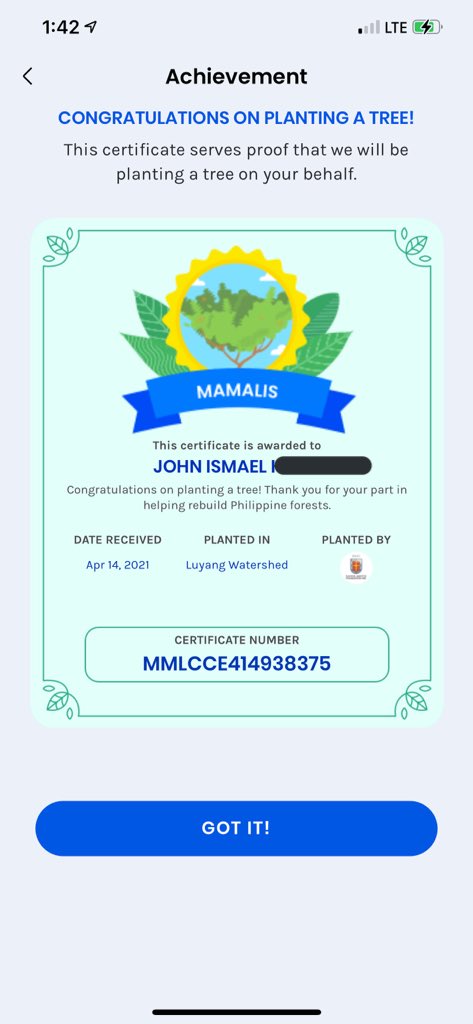 iAmDchosenJUAN's tweet photo. Woah! I planted my first plant. #GCashForest https://t.co/urUvN78LUb