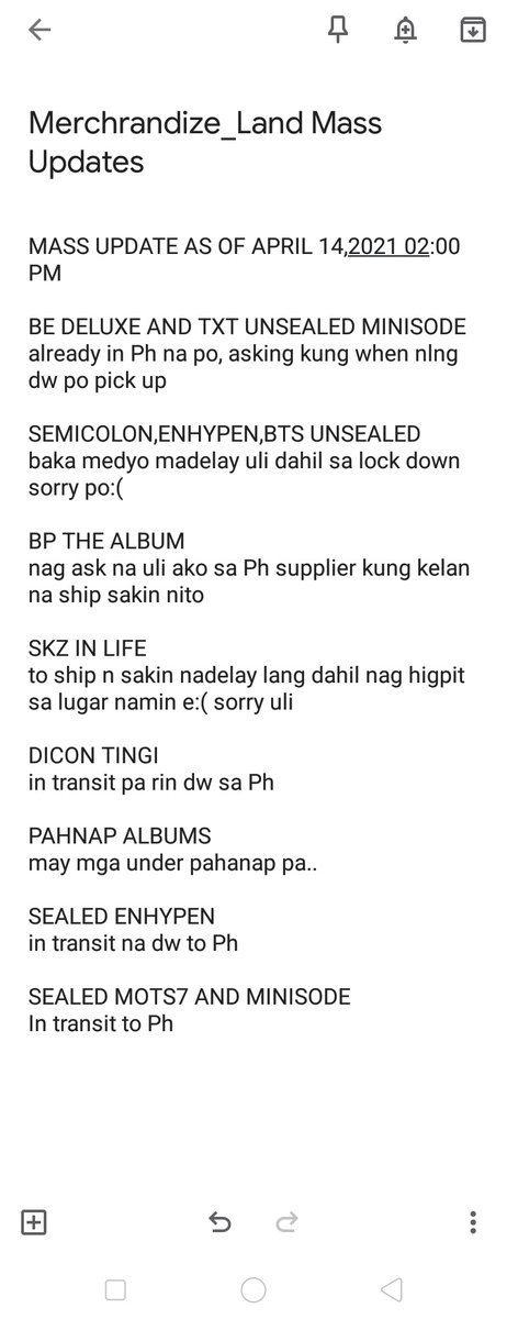 merchrandize's tweet photo. Hello poo this is my Mass update as of april14 2:45 pm
#MRL_UPS https://t.co/O6dhDzSHIC