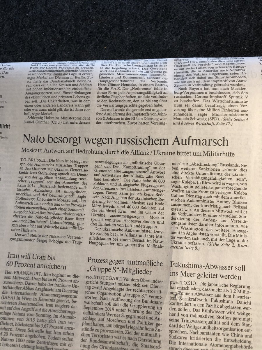 Gott erhalte dem Dativ! Euer Ernst, <a href="/faznet/">Frankfurter Allgemeine</a> /<a href="/FAZ_Politik/">FAZ Politik</a> ??