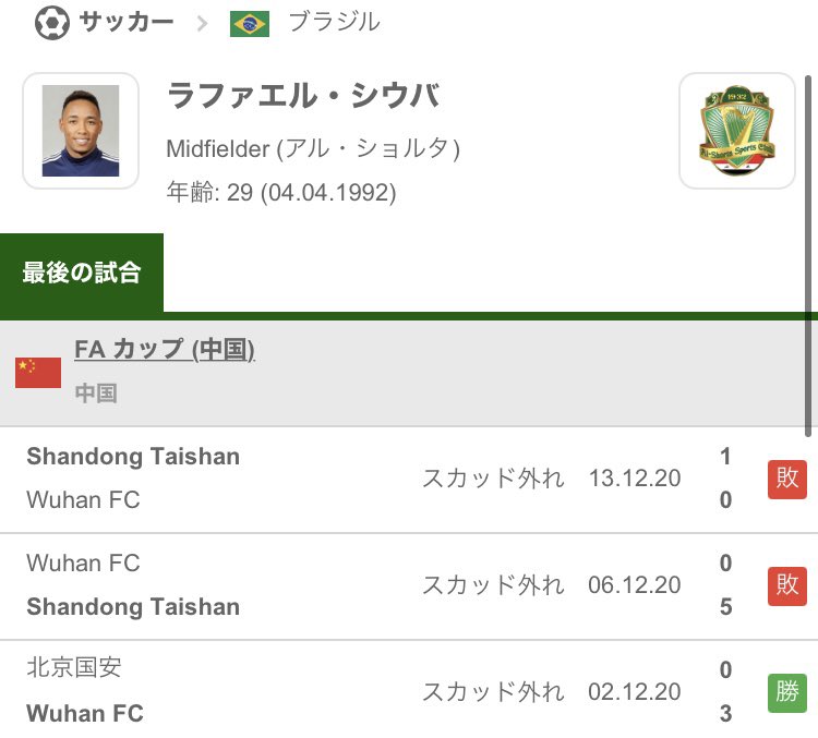 ট ইট র Koki S ラファって今イラクのチームにおるん それとも人違い このチームの結果みるとラファエルシルバ って人が点取ってるんだけど ラファのインスタ見る限りまだブラジルにいるような気がするんだけど T Co Hft6pdyl1h ট ইট র