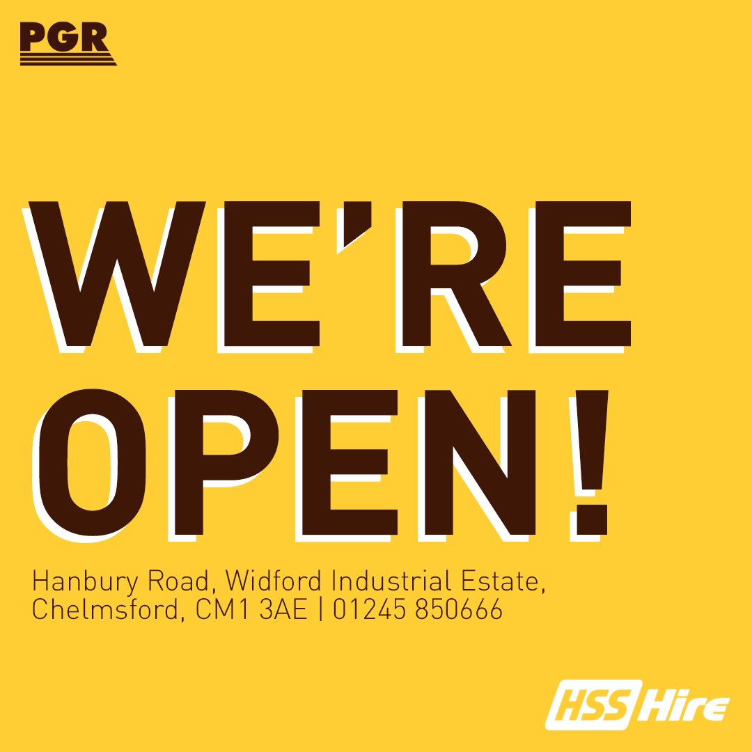 PGRtimber's tweet photo. PGR Chelmsford is officially OPEN! 🥳 🙌🏼 We look forward to welcoming you to our new branch whether you are trade or retail! Find us on Widford Ind. Estate, CM1 3AE 📍 or call 01245 850666 📞 #pgrtimber https://t.co/Sf8RxDq9en