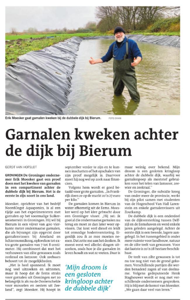 Ook het Dagblad pikte het op...