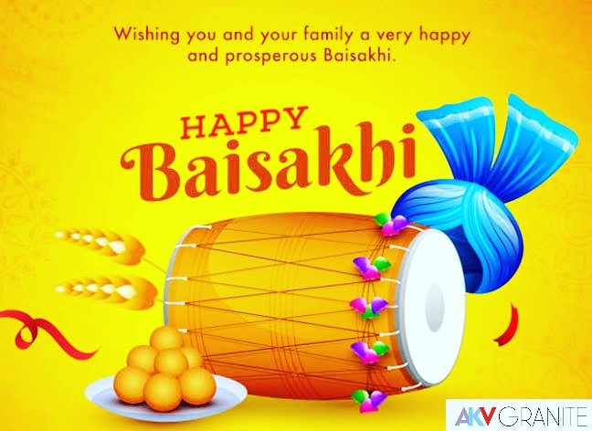 AkvGranite's tweet photo. Festival of Baisakhi is celebrated with lot of joy and enthusiasm in the northern state of Punjab and Haryana. Farmers are jubilant over the festival as for them Baisakhi marks the time for harvest of rabi crops. https://t.co/zyj9wpPSq4