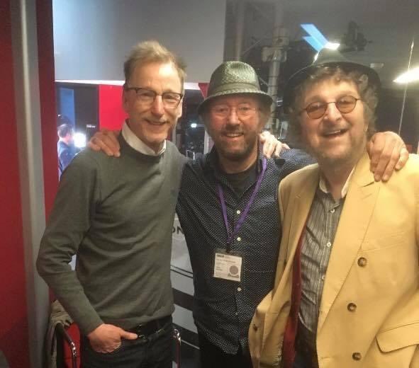 CrowleyOnAir's tweet photo. Three years ago today... what a smashing , memorable afternoon we had with these two music greats recording their edition of My London.
RIP Chas... https://t.co/0eIIfFKoj4