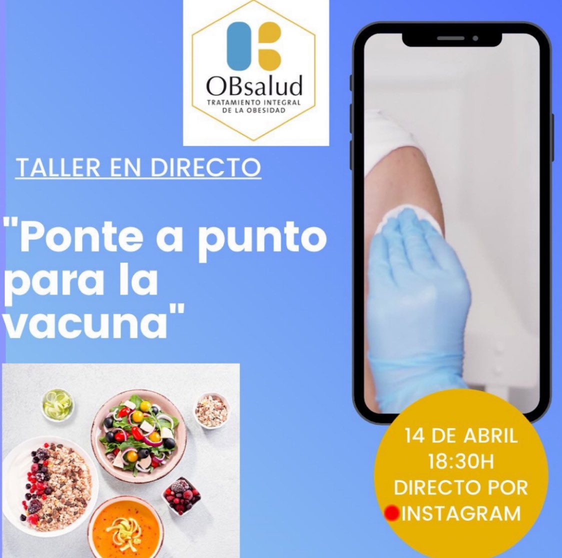 La dieta para reducir posibles efectos secundarios de la vacuna 🦠.

🥙 Asistimos al taller que imparte <a href="/ObsaludV/">OBsalud Valencia</a>.

“Hay que mejorar la microbiota
mediante probióticos o alimentos fermentados como kéfir, chucrut o kombucha”: @Lucia_RedCue.

👇👇Poscast:
🎧 rtve.es/a/5852868/