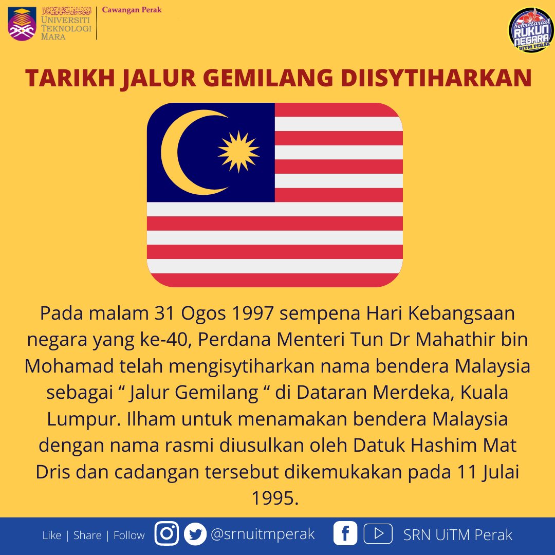 Mengisytiharkan jalur gemilang