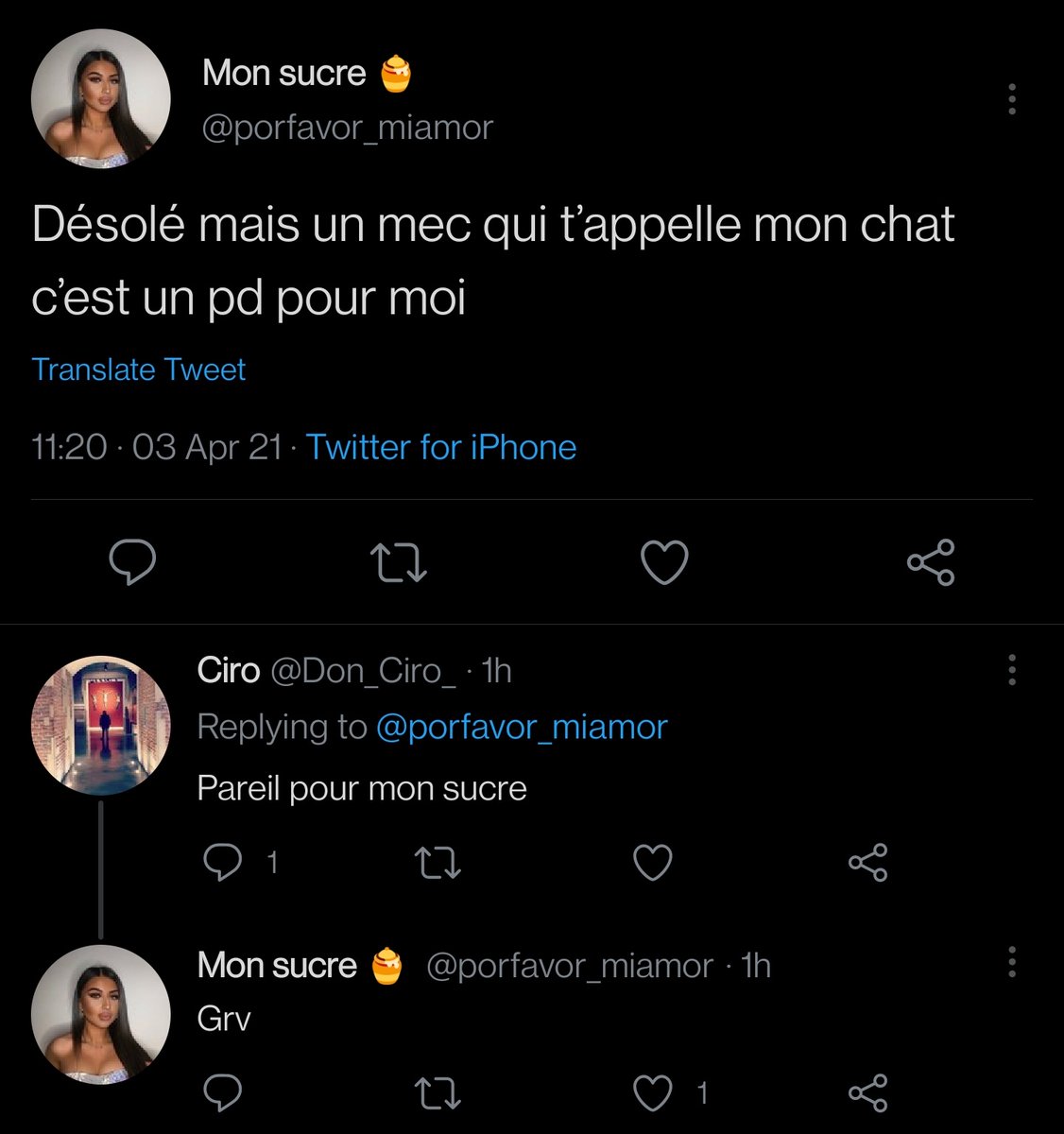 Appeler sa copine "mon chat" ou "mon sucre"3