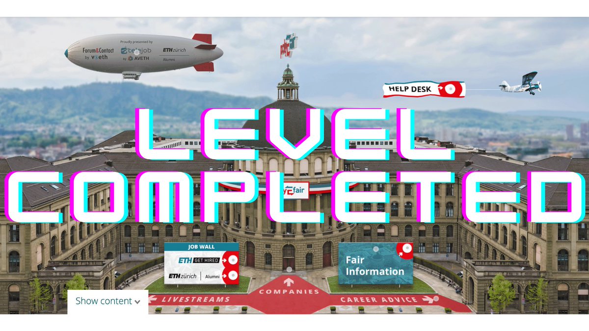 polyefair's tweet photo. Yesterday, was a great day because it was the #polyefair day!
The @polyefair platform will be open for two more weeks so you can access the companies' virtual booths!
ℹ️https://t.co/p5TMix8OGT
@AV_ETH @vseth @EthAlumni @TelejobETH @ETH_en @springman_sarah https://t.co/dEjeRBJ2N5