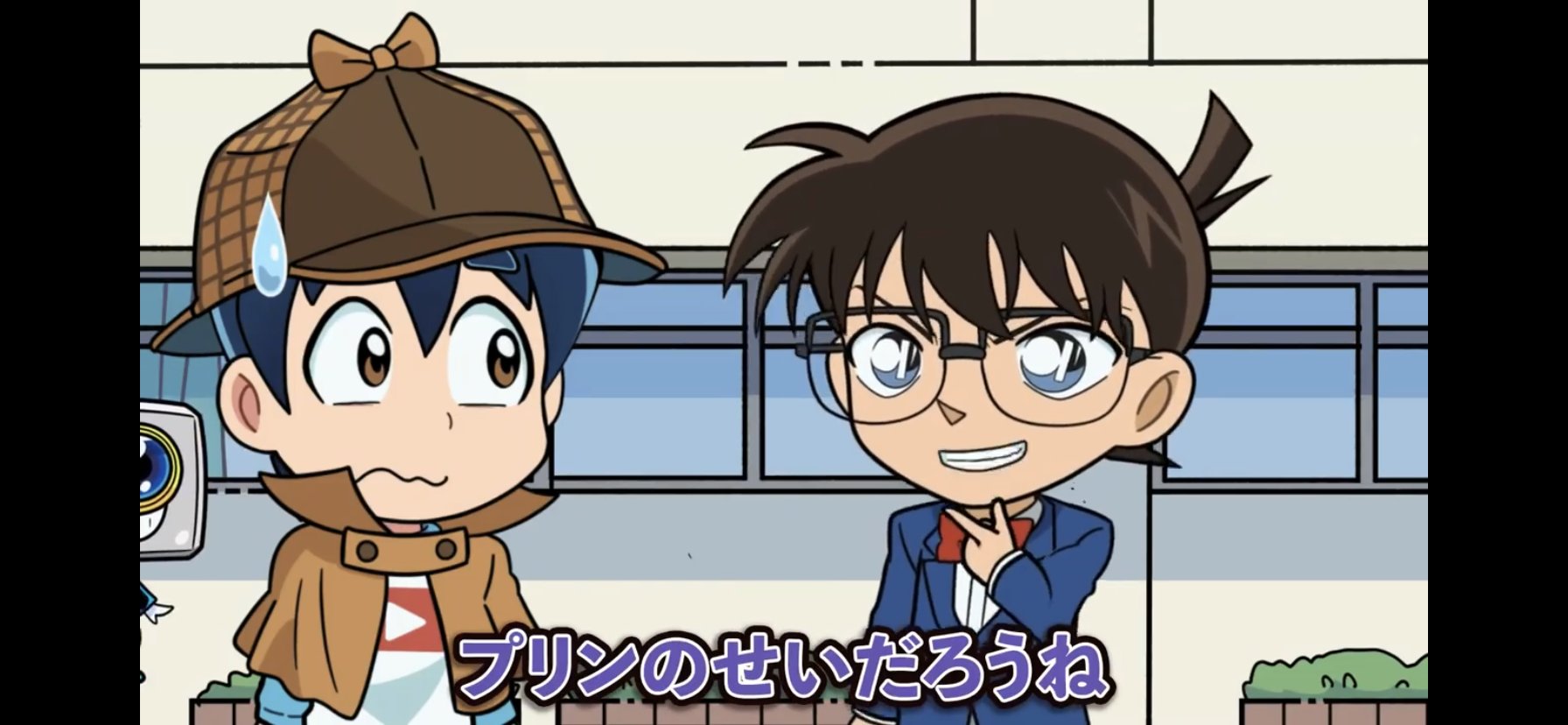 コロコロコミック 公式 コラボ情報 大人気youtubeアニメチャンネル ブラックチャンネル とのコラボアニメが いよいよ本日１８時３０分にプレミア公開 コナンがとある小学校で起きた衝撃事件解決に悪魔のyoutuberとともに挑む