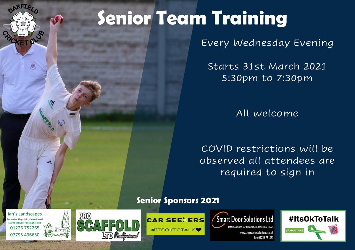 Senior Training tonight  🏏 🏏 🏏

#UptheDCC