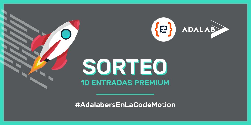 🟢SORTEO: ¿Quieres ganar una ENTRADA PREMIUM para #CodeMotion Online Tech Conference?
☞ Síguenos: <a href="/Adalab_Digital/">Adalab</a> <a href="/CodemoMadrid/">Codemotion Madrid</a>
☞ Dale al 🤍+🔄
☞ Menciona a una compi programadora con #AdalabersEnLaCodeMotion
🗓️ Participa hasta el 15/04. Anunciaremos las 10 ganadoras el 16/04.