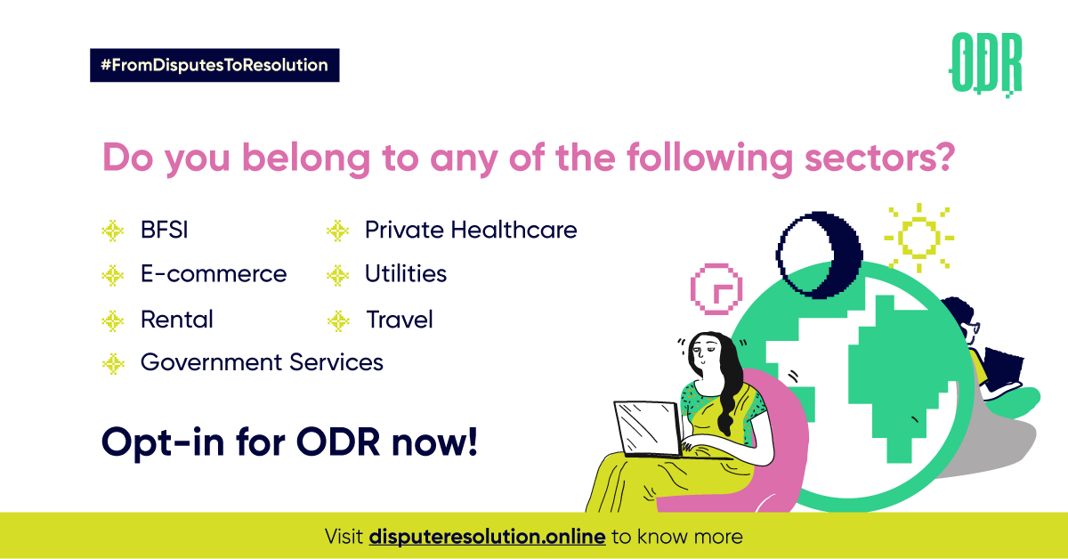 Agami_In's tweet photo. We are back w/ #ODRWeek2021, Day 3! #Enterprises play a critical role in the #largescaleadoption of ODR.

Do you belong to any of the sectors below? You can adopt #ODR now!

Have Qs? Tune in today at 7:00pm!

To know more, sign up for Day 3 now: https://t.co/O2upEjGLI4 https://t.co/uQU9aXcBE7